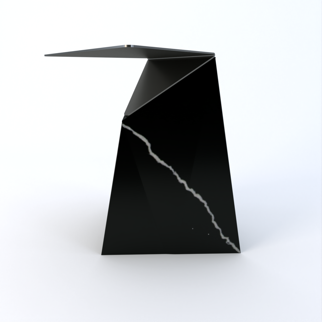Delta Quartz Side Table
