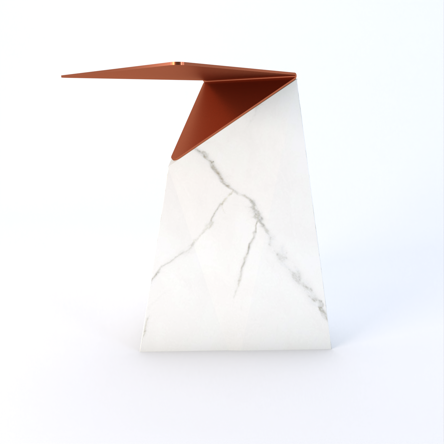 Delta Sintered Side Table