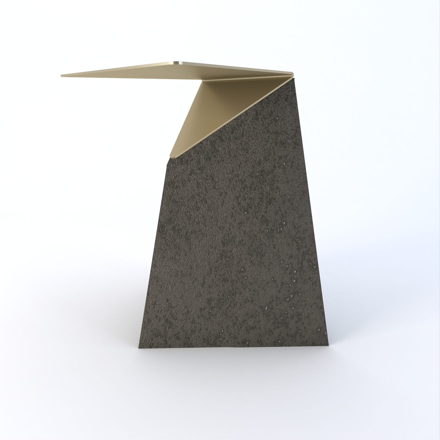 Delta Sintered Side Table