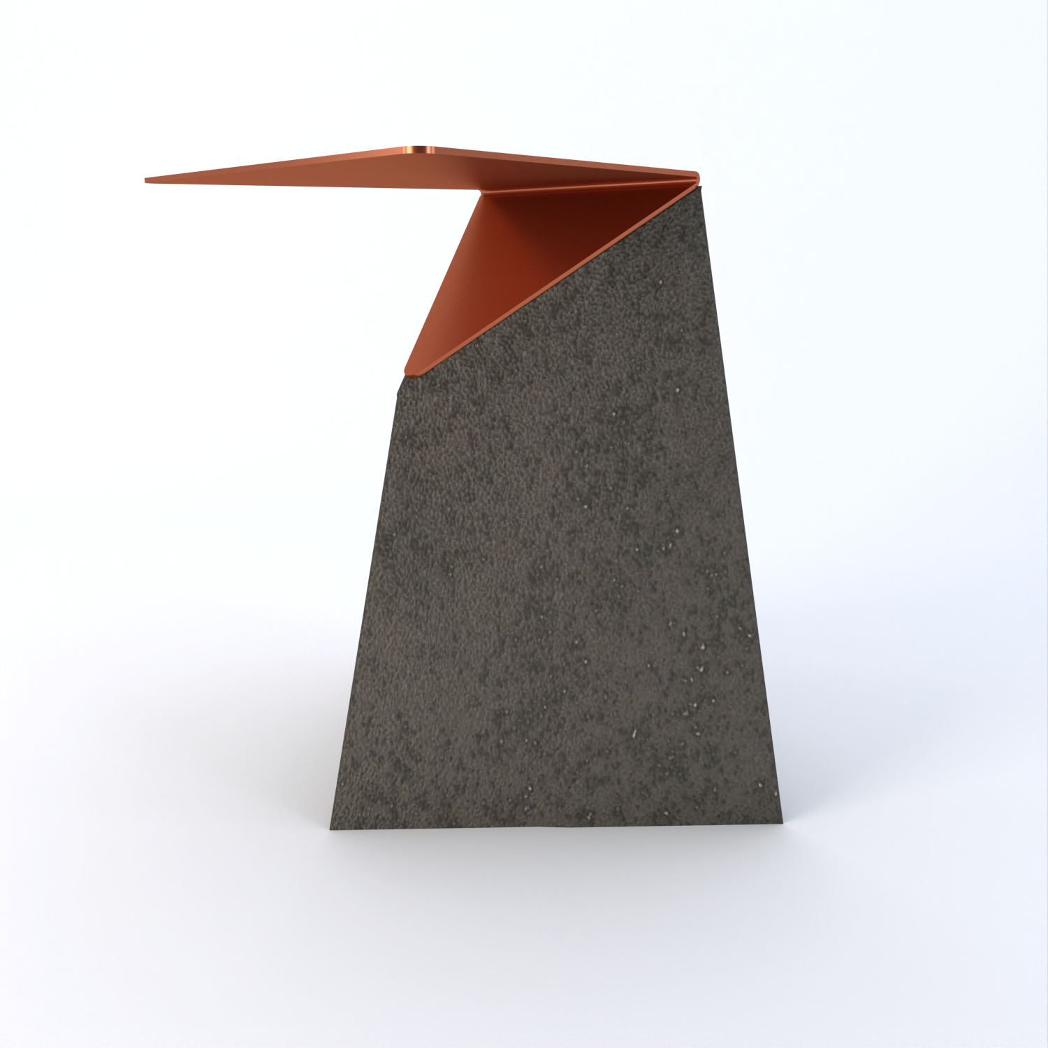 Delta Sintered Side Table