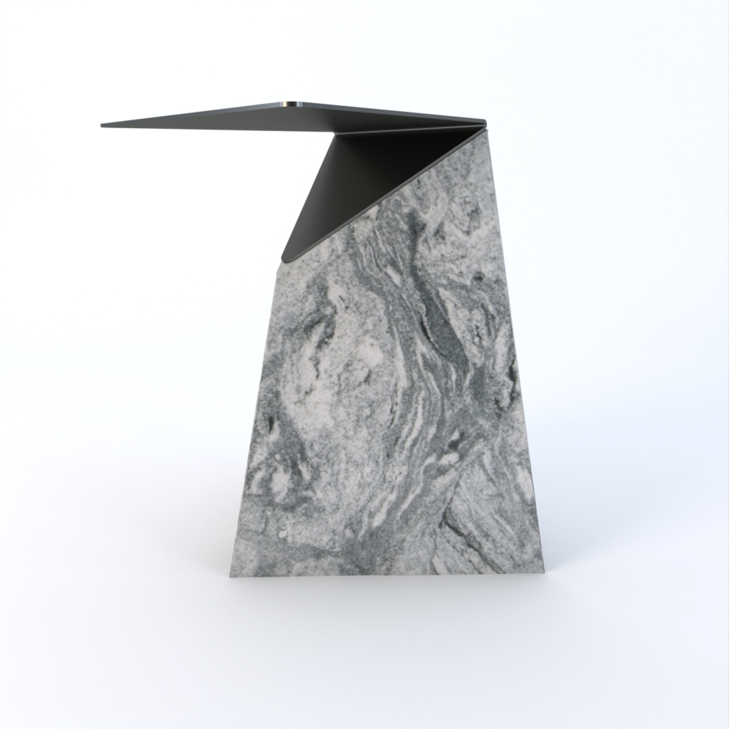 Delta Granite Side Table