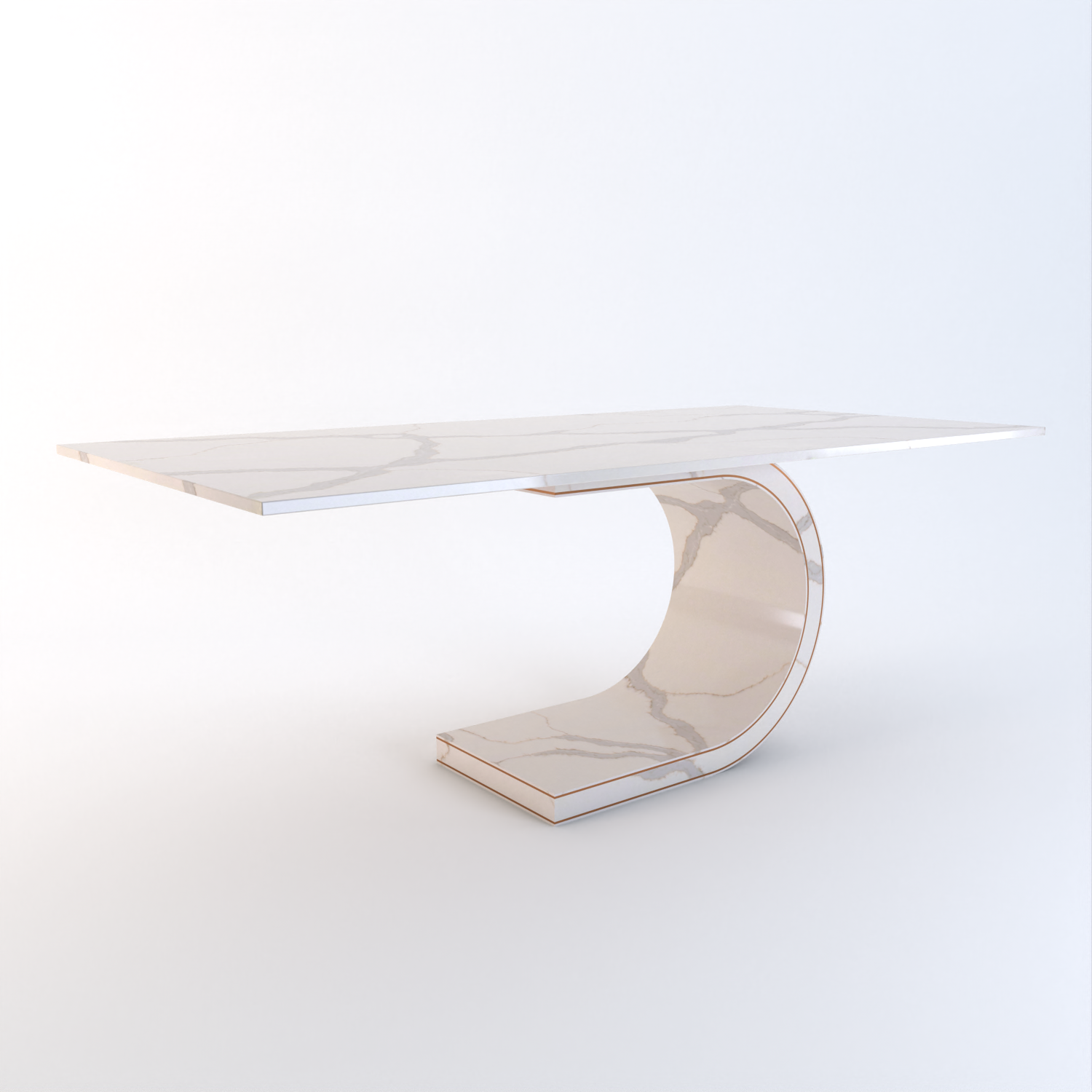 Ferrara Quartz Dining Table