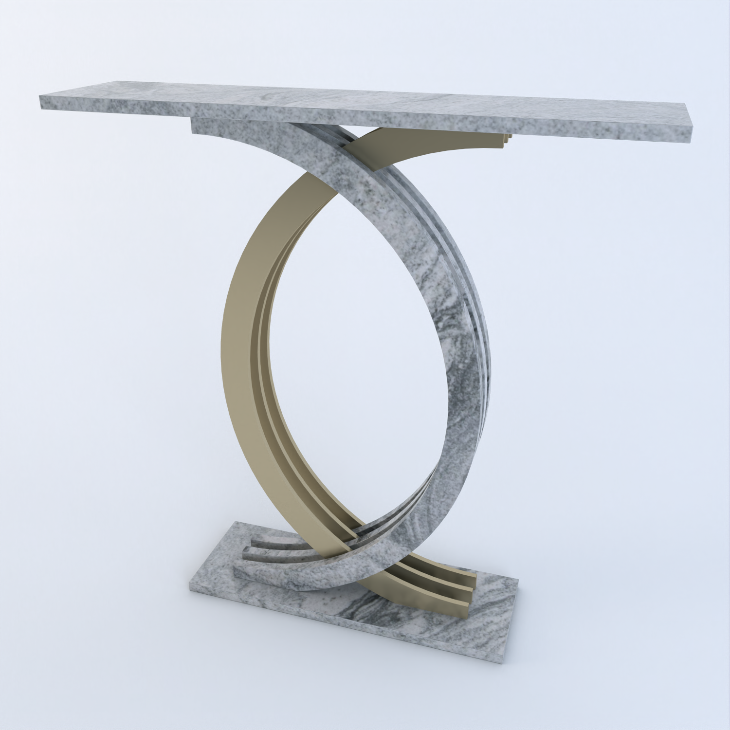 Legato Granite Console Table