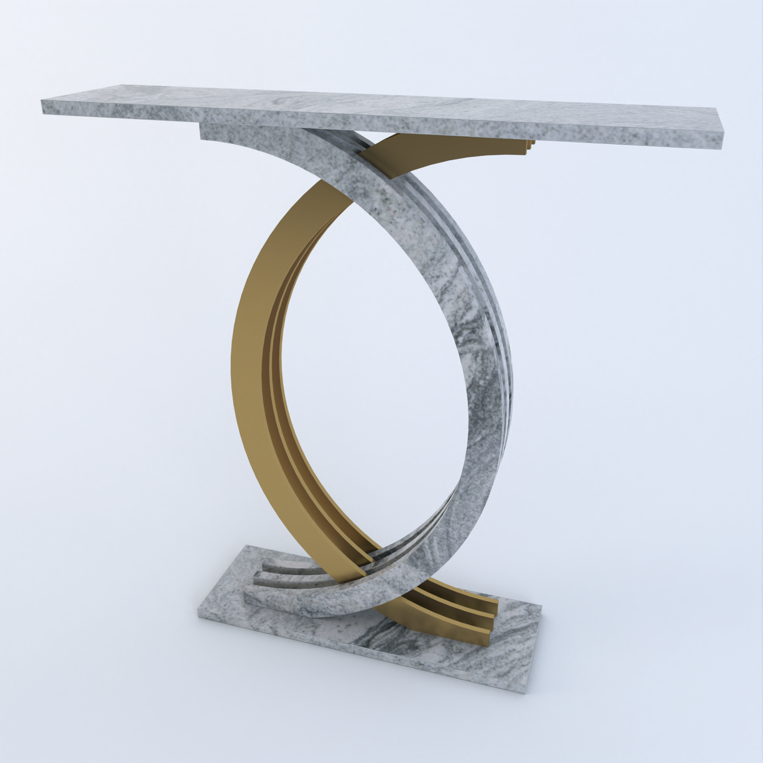 Legato Granite Console Table