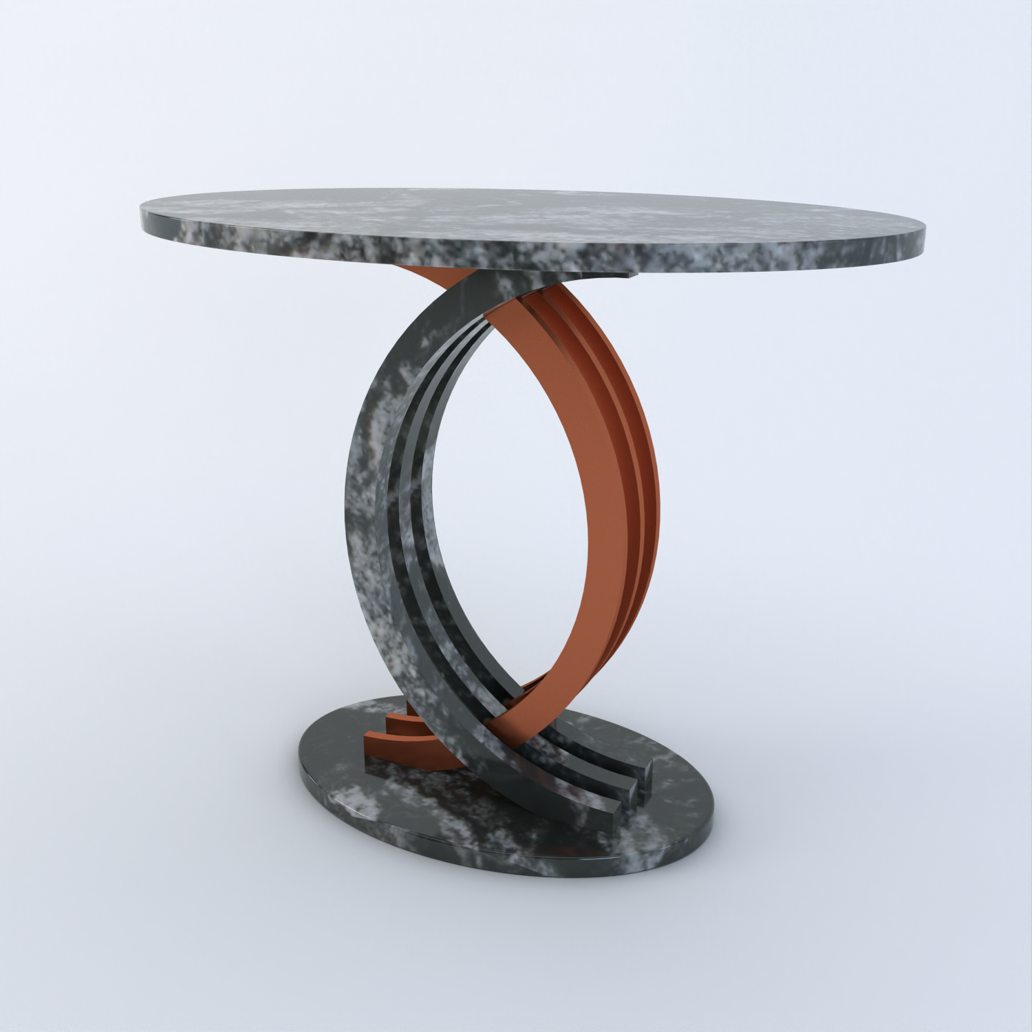 Legato Granite Side Table