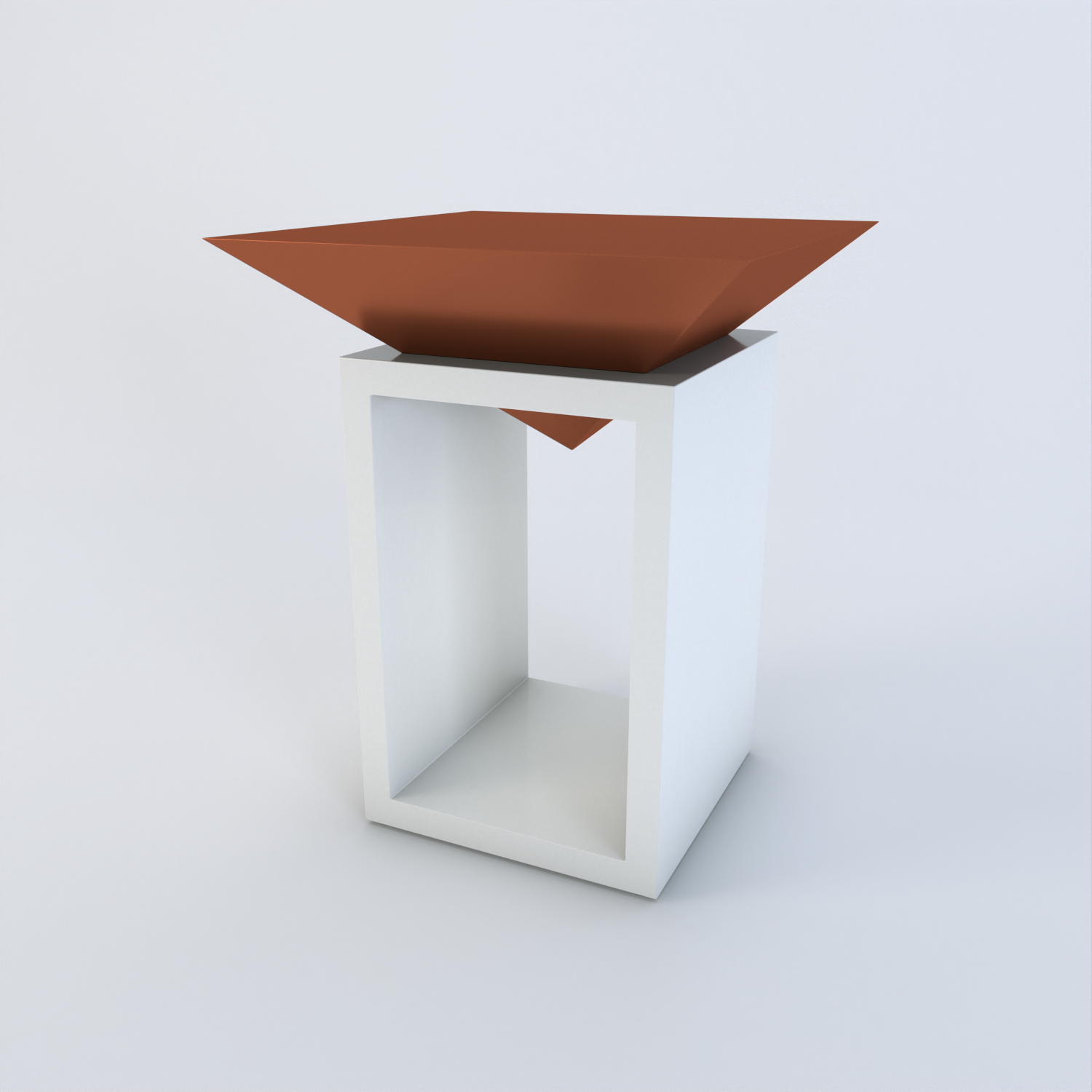 Louvre Quartz Side Table