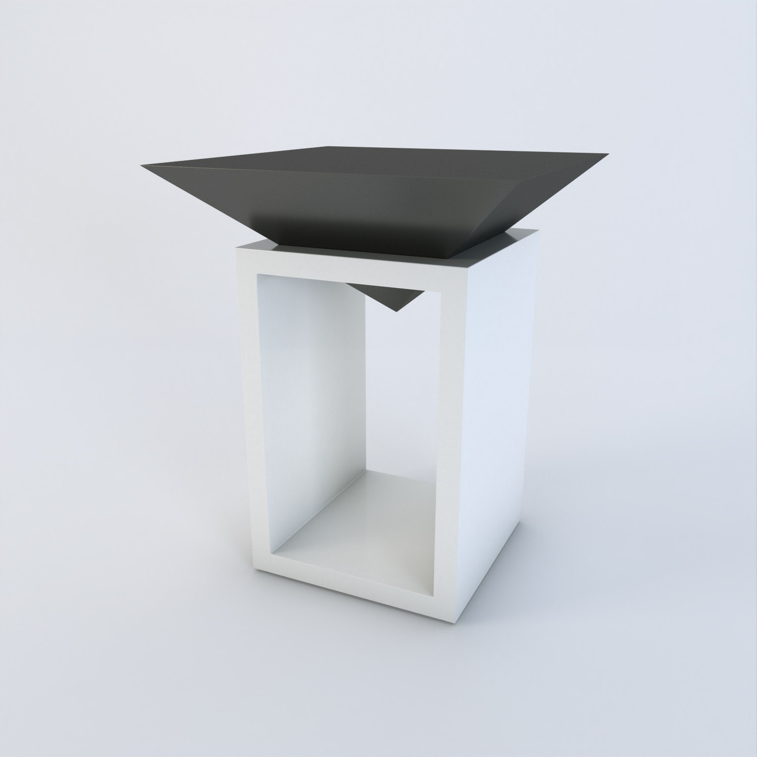 Louvre Quartz Side Table
