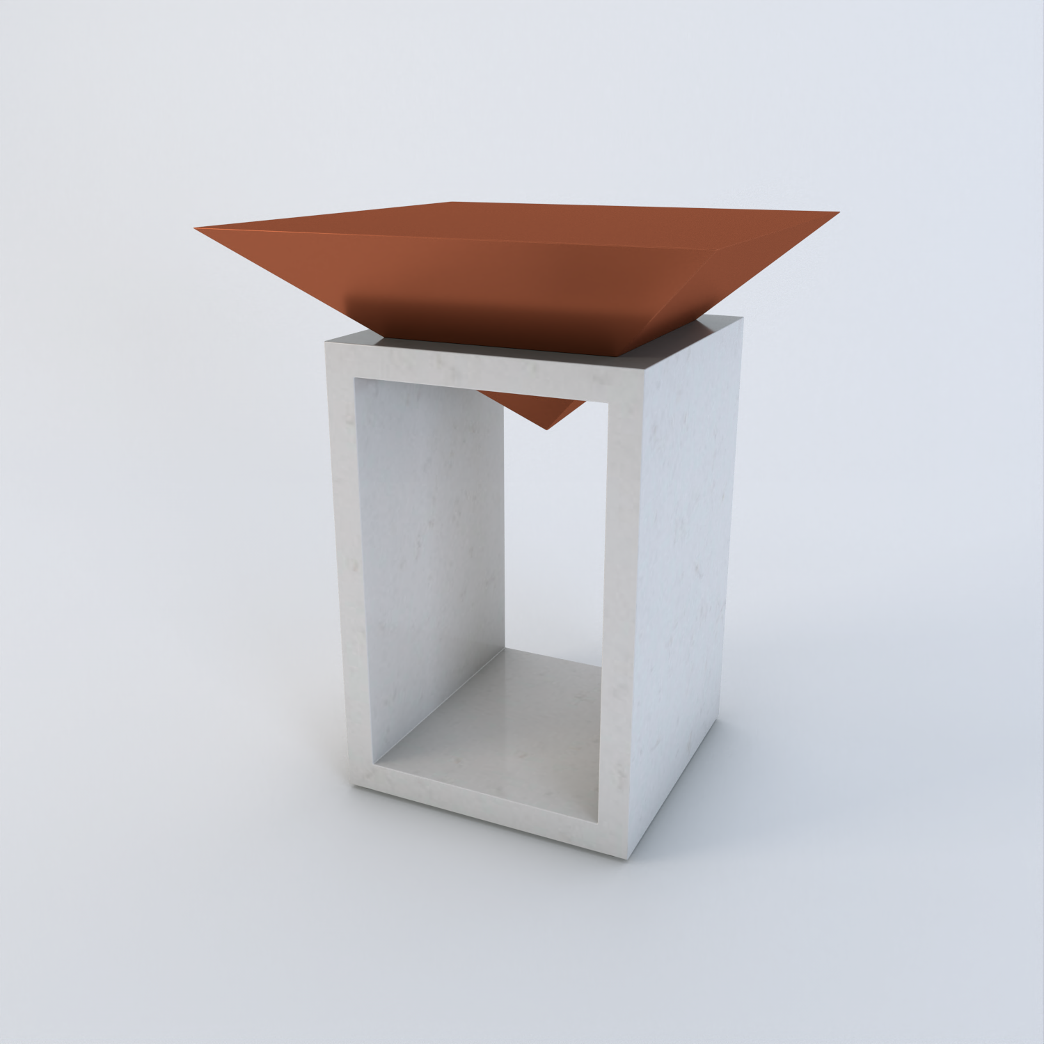 Louvre Quartz Side Table