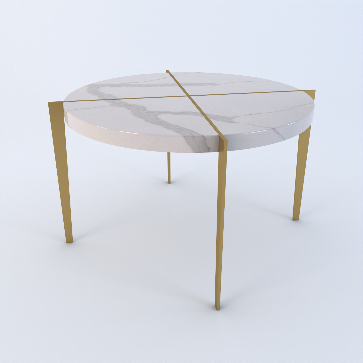 Melbourne Quartz Side Table
