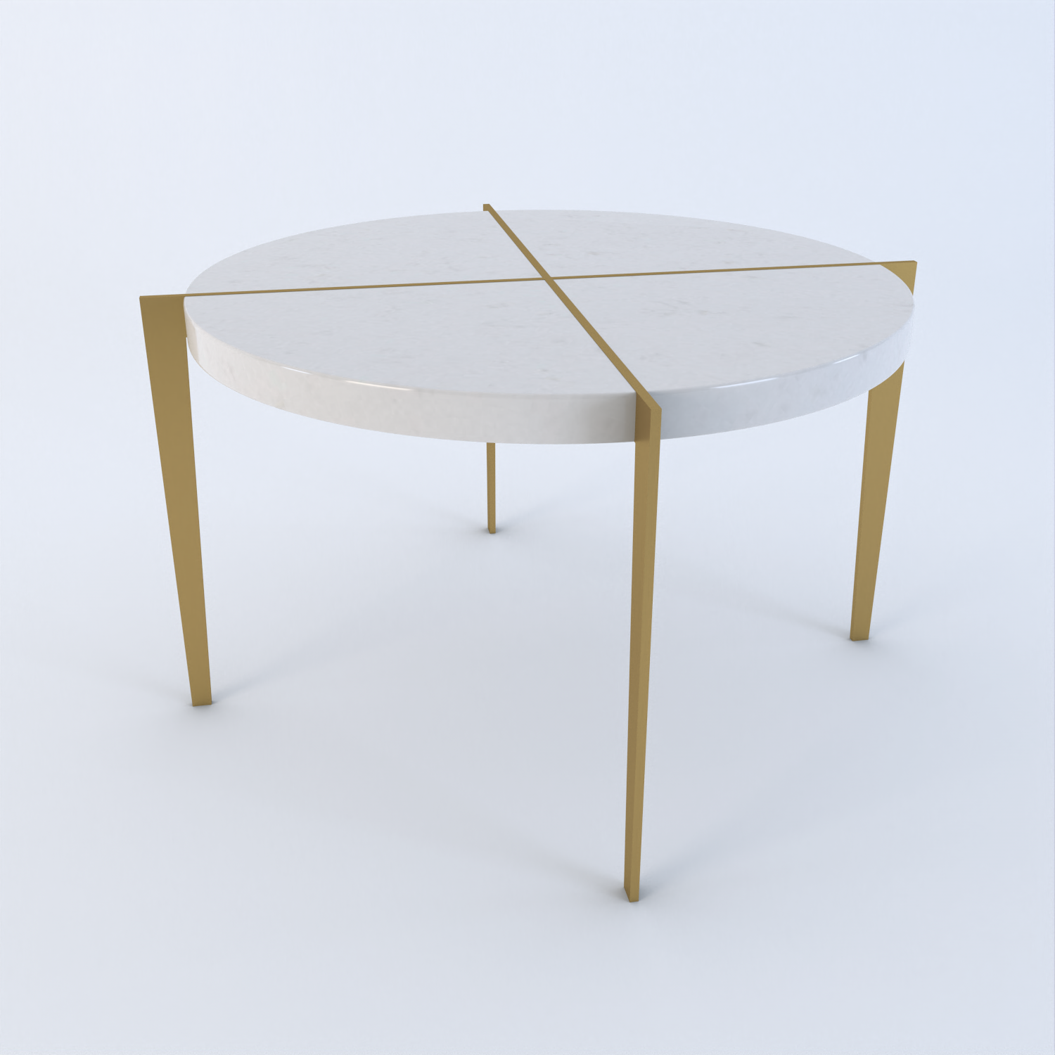 Melbourne Quartz Side Table