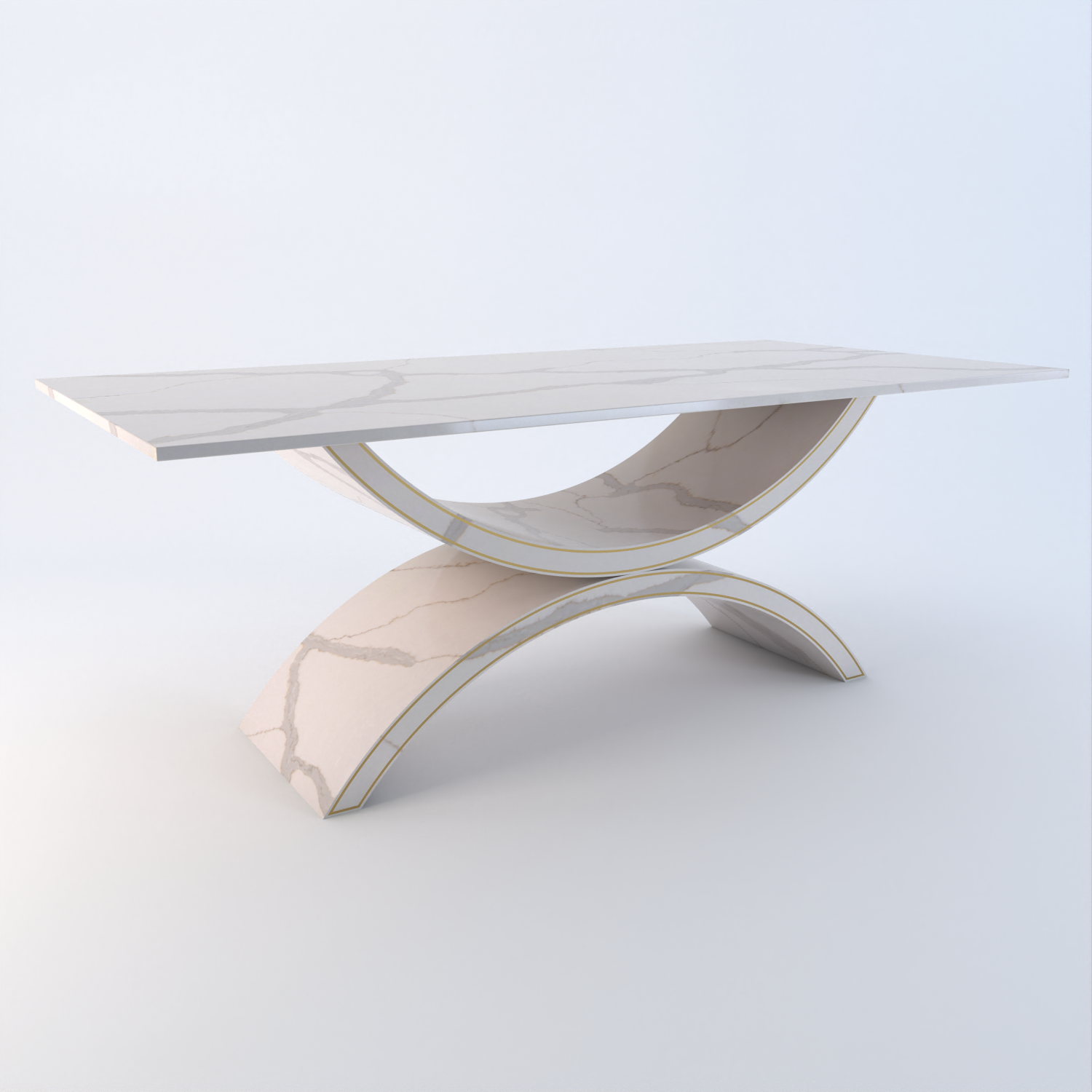 Modena Quartz Dining Table