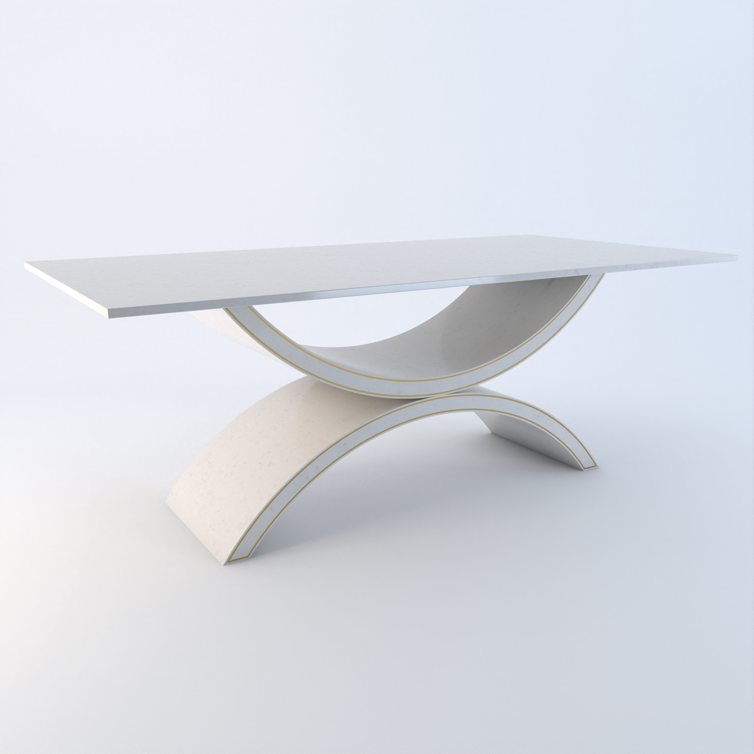 Modena Quartz Dining Table