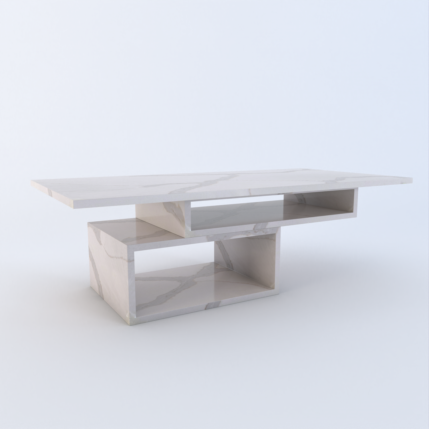 Piazza Quartz Coffee Table