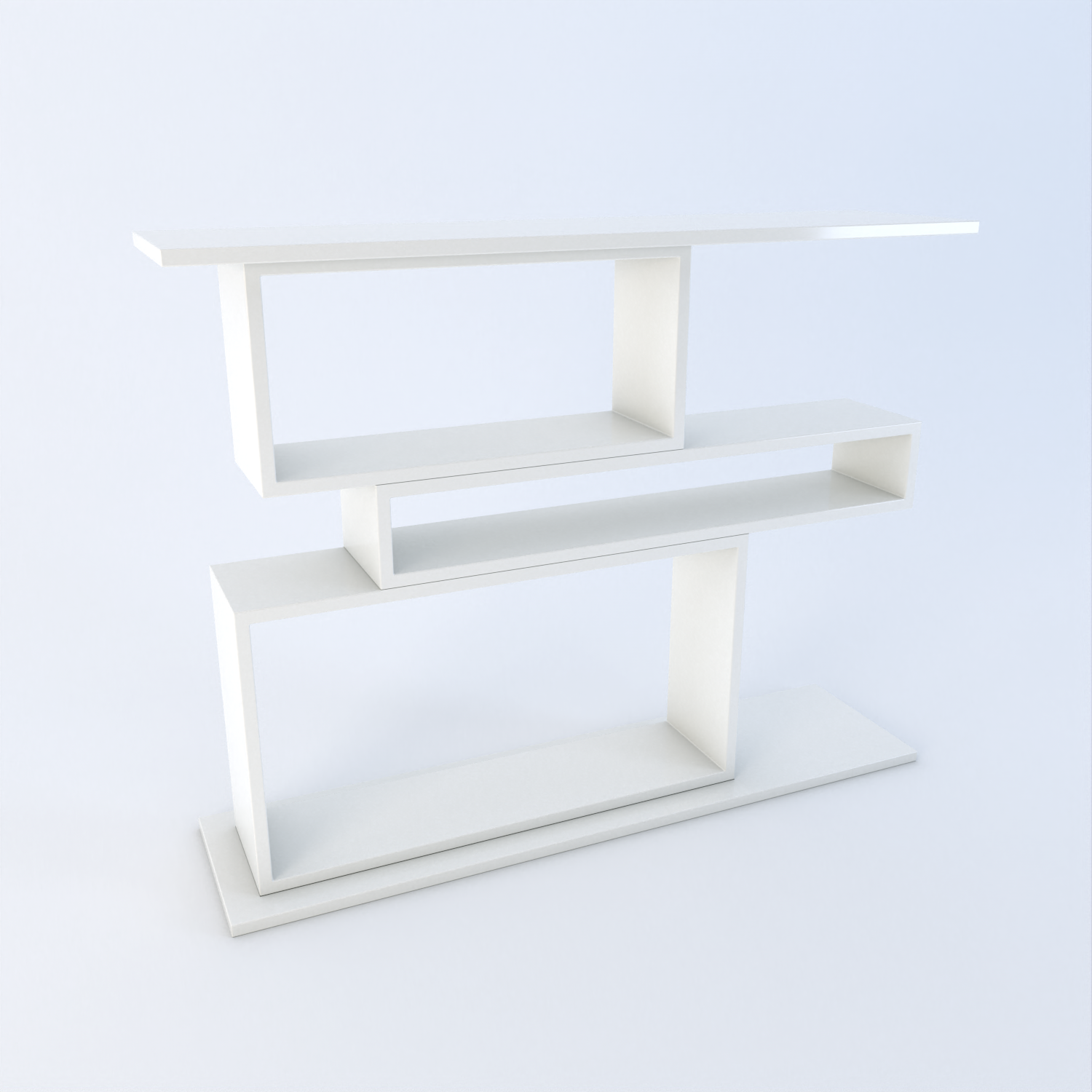 Piazza Quartz Console Table