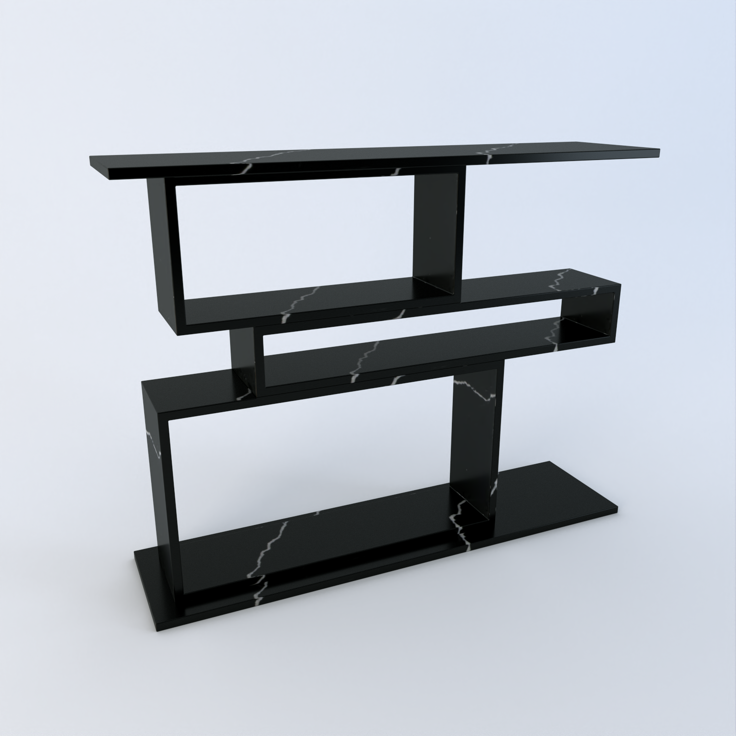 Piazza Quartz Console Table