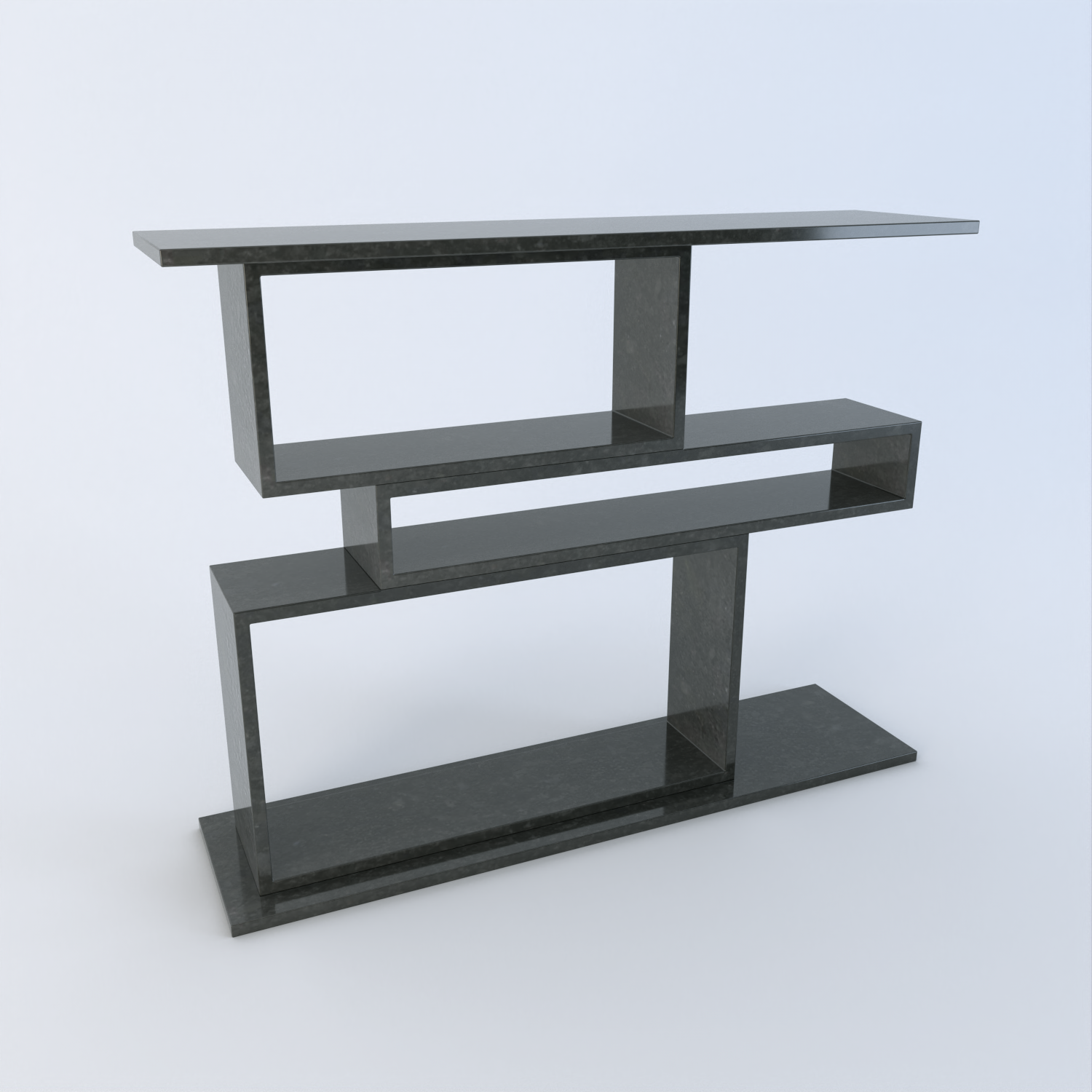 Piazza Granite Console Table