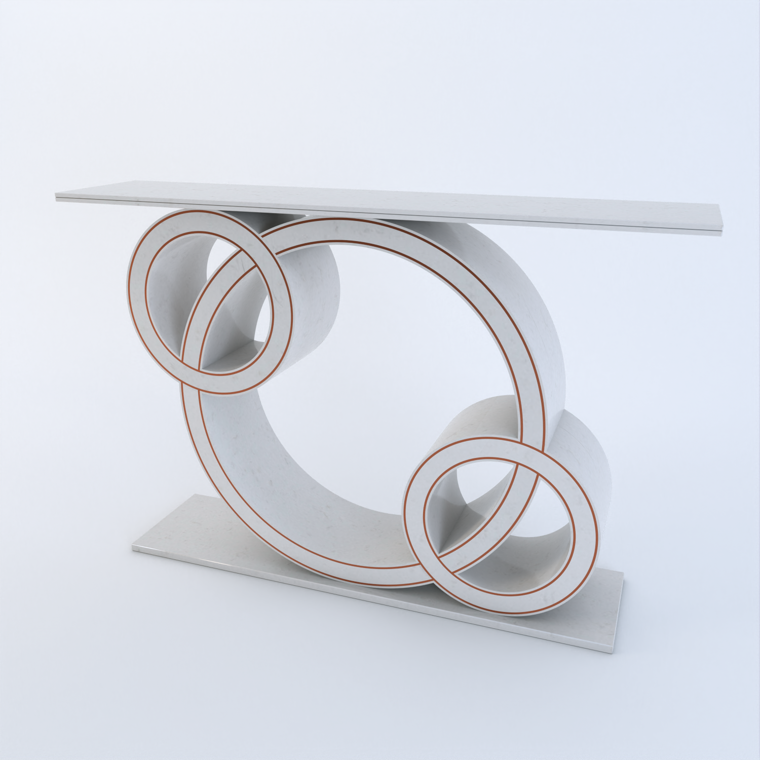 Sorrento Quartz Console Table