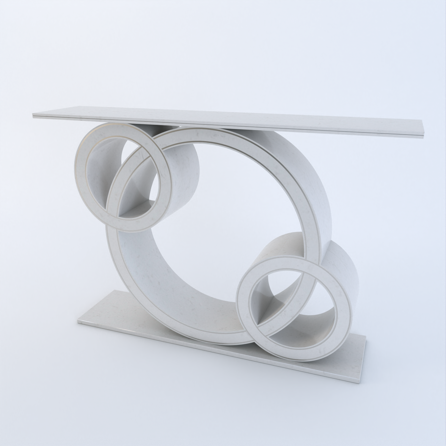 Sorrento Quartz Console Table