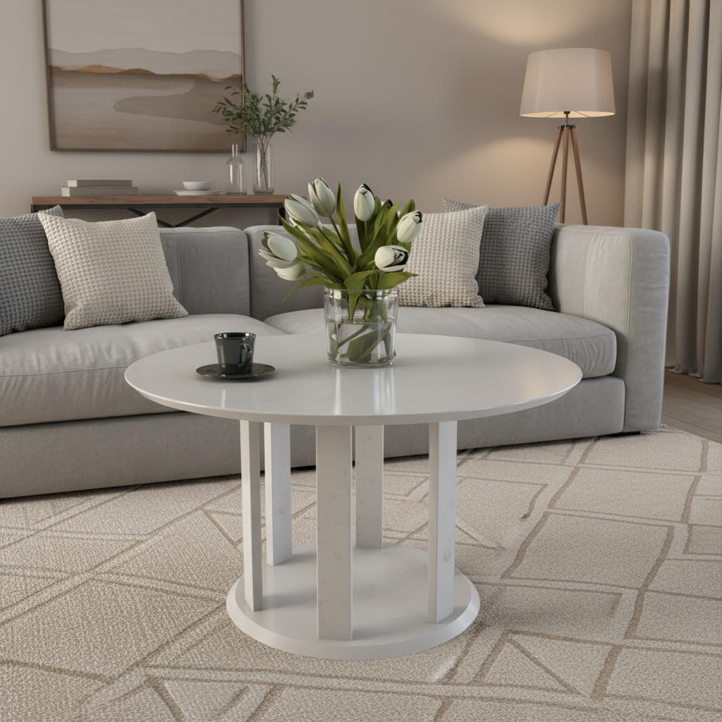 Ucello Quartz Side Table